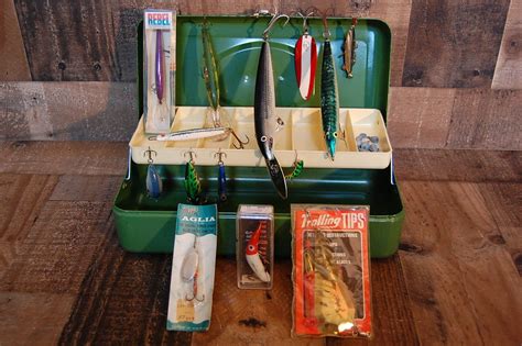 metal fishing lure box|fishing box for soft lure.